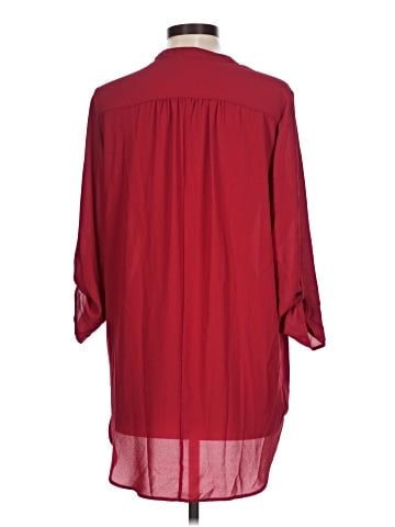 All in Favor 3/4 Sleeve Blouse (view 2)