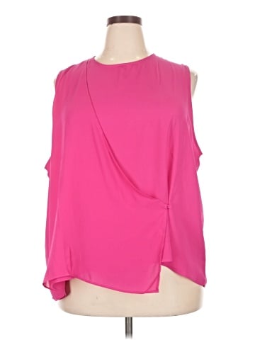 MNG Sleeveless Blouse (view 1)