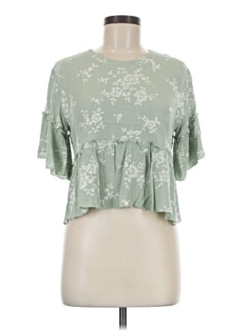 Altar'd State Short Sleeve Blouse (view 1)