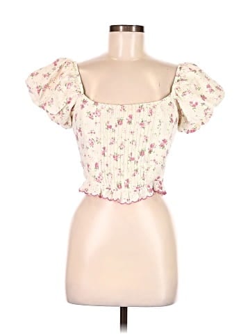 Olivaceous Short Sleeve Blouse (view 1)