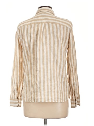 J.Crew Factory Store Long Sleeve Button-Down Shirt (view 2)