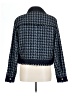 Ann Taylor 100% Polyester Houndstooth Blue Jacket Size 12 - photo 2