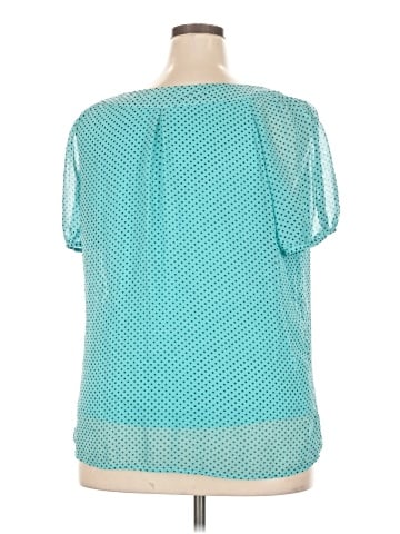 DressBarn Short Sleeve Blouse (view 2)