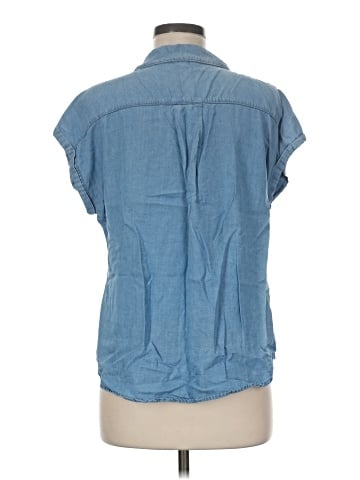 Love Tree Sleeveless Button-Down Shirt (view 2)