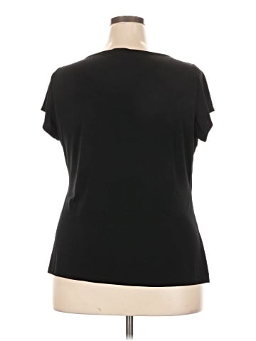 Worthington Short Sleeve Blouse (view 2)