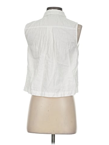 Ann Taylor LOFT Outlet Sleeveless Button-Down Shirt (view 2)