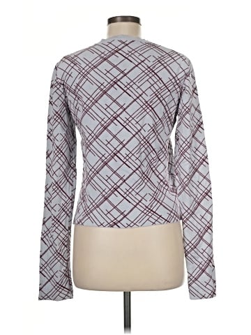Equipment Long Sleeve Silk Top (view 2)