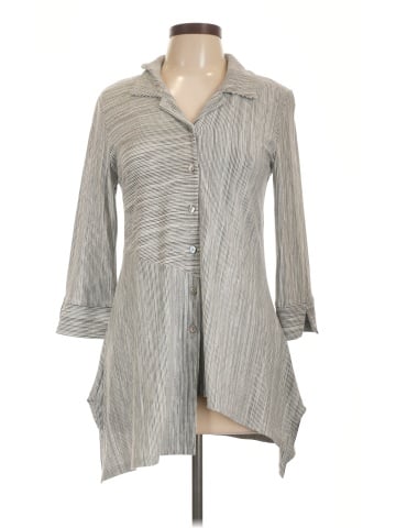 Joseph Ribkoff 3/4 Sleeve Button-Down Shirt (view 1)