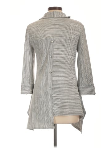 Joseph Ribkoff 3/4 Sleeve Button-Down Shirt (view 2)