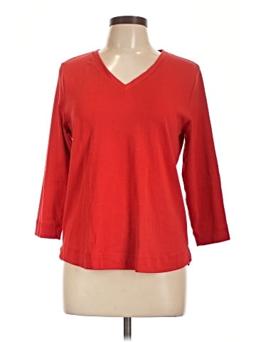 Chico's 3/4 Sleeve T-Shirt (view 1)