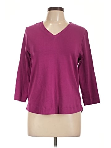 Chico's 3/4 Sleeve T-Shirt (view 1)