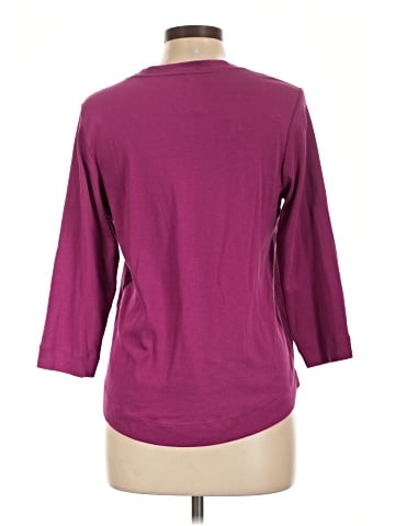 Chico's 3/4 Sleeve T-Shirt (view 2)