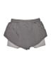 Nike 100% Polyester Gray Athletic Shorts Size M - photo 2