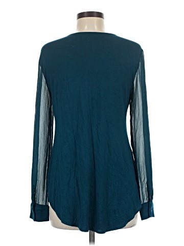 Ann Taylor LOFT Outlet Long Sleeve Henley (view 2)