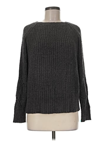 Hem & Thread Pullover Sweater (view 1)