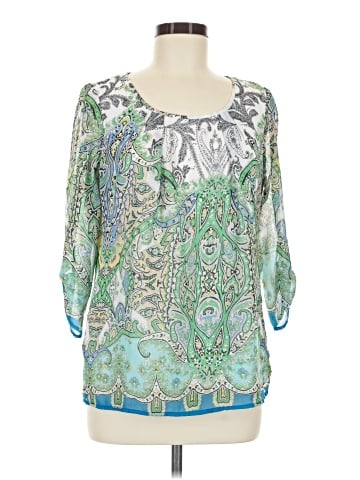 Milano 3/4 Sleeve Blouse (view 1)