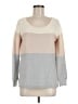 Cyrus 100% Polyester Color Block Gray Pullover Sweater Size M - photo 1