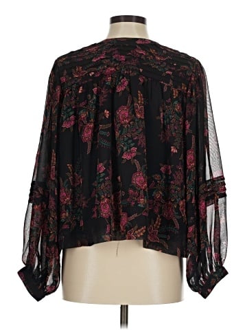 Topshop 3/4 Sleeve Blouse (view 2)