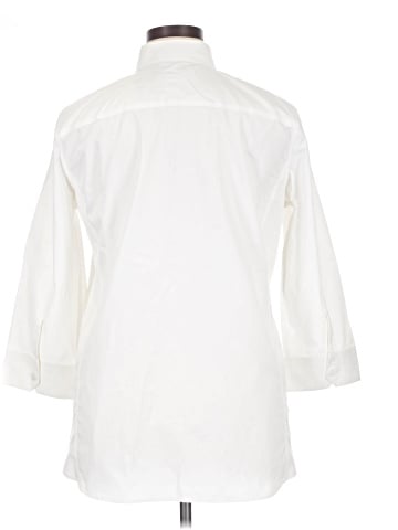 Foxcroft 3/4 Sleeve Button-Down Shirt (view 2)