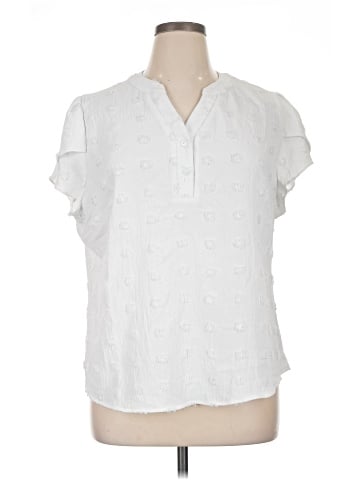Blooming Jelly Short Sleeve Blouse (view 1)
