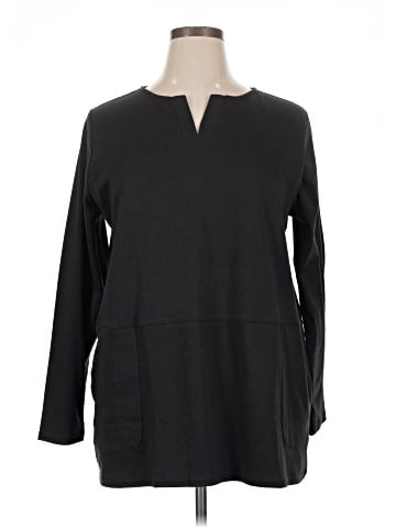 Lands' End 3/4 Sleeve T-Shirt (view 1)