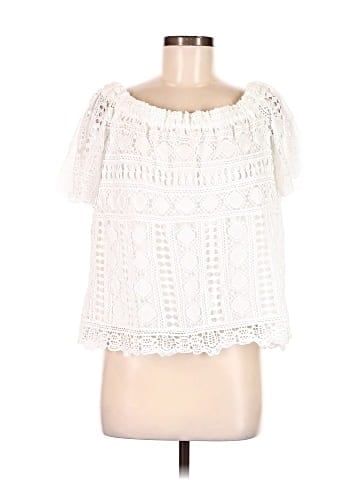 Sunday in Brooklyn Short Sleeve Blouse (view 1)