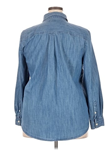 Style&Co Long Sleeve Button-Down Shirt (view 2)