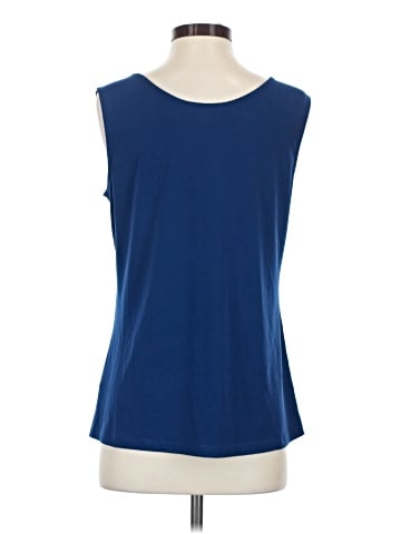 Susan Graver Sleeveless T-Shirt (view 2)