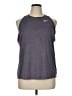Nike 100% Polyester Gray Active Tank Size XL - photo 1