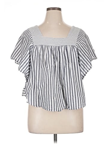 Madewell Short Sleeve Blouse (view 1)