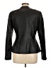 DKNY 100% Polyurethane Black Jacket Size 10 - photo 2