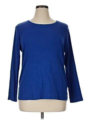 Chico's 3/4 Sleeve T-Shirt (view 1)