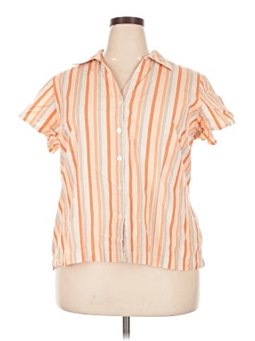 Style&Co Short Sleeve Blouse (view 1)