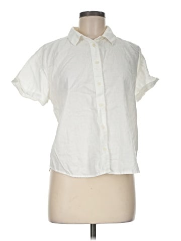 J.Crew Factory Store Short Sleeve Blouse (view 1)