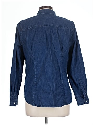 J.Crew Factory Store Long Sleeve Button-Down Shirt (view 2)