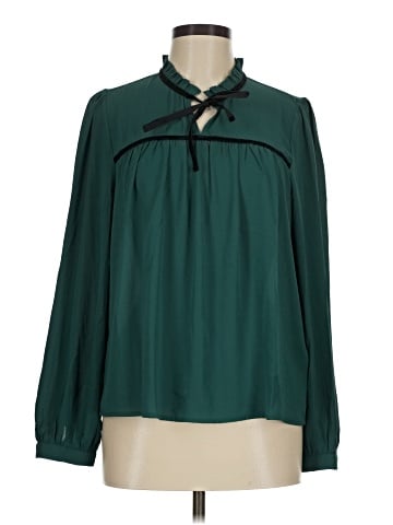J.Crew Factory Store Long Sleeve Blouse (view 1)