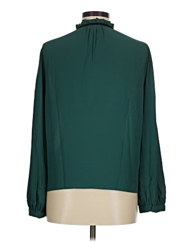 J.Crew Factory Store Long Sleeve Blouse (view 2)