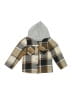Shein Plaid Gray Coat Size 5 - photo 1