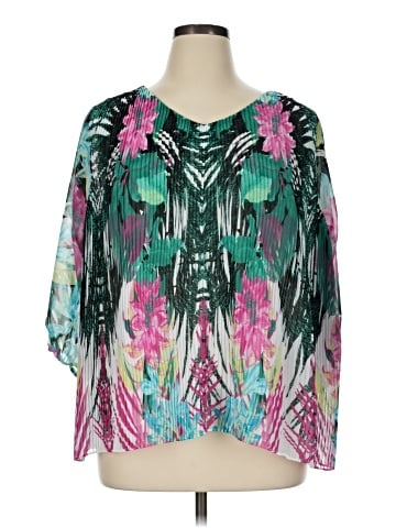 Dana Buchman 3/4 Sleeve Blouse (view 1)