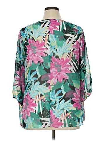 Dana Buchman 3/4 Sleeve Blouse (view 2)