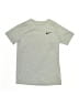 Nike 100% Polyester Gray Active T-Shirt Size M (kids) - photo 1