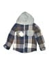 Shein Plaid Blue Jacket Size 5 - photo 1