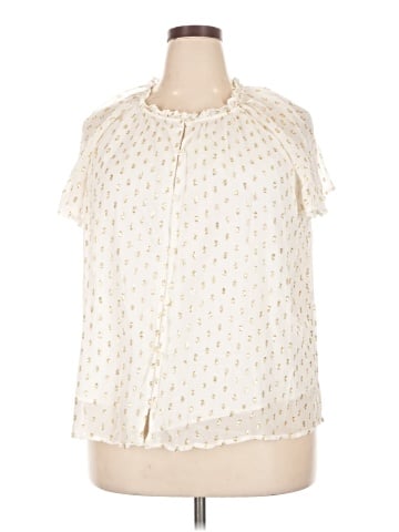 Style&Co Short Sleeve Blouse (view 1)