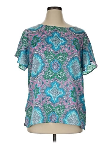 Talbots Short Sleeve Blouse (view 1)