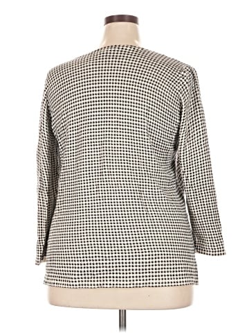 Lane Bryant 3/4 Sleeve T-Shirt (view 2)