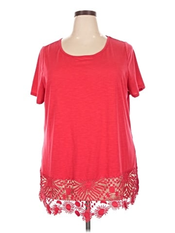 Lane Bryant Short Sleeve T-Shirt (view 1)