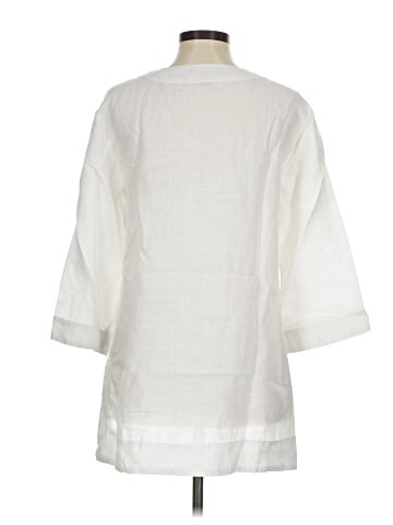 August Silk 3/4 Sleeve Blouse (view 2)