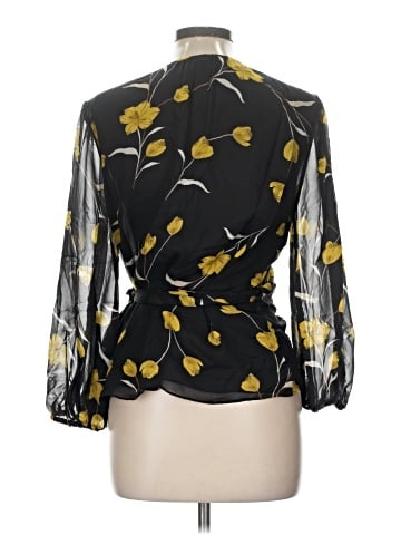 Joie 3/4 Sleeve Silk Top (view 2)