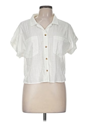 Francesca's Short Sleeve Blouse (view 1)