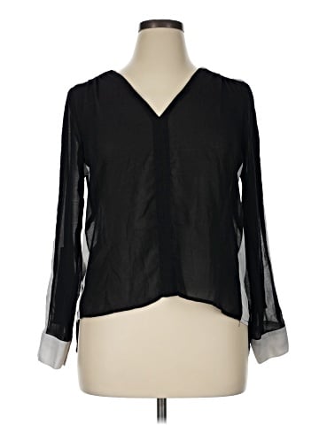 metaphor Long Sleeve Blouse (view 1)